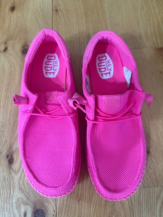 Hey Dude Shoes - Women’s Pink Hey Dudes